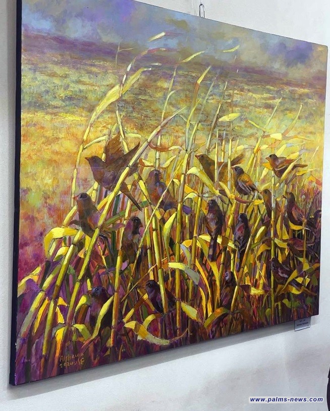 افتتاح معرض للفن التشكيلي في المركز الثقافي الروسي بدمشق